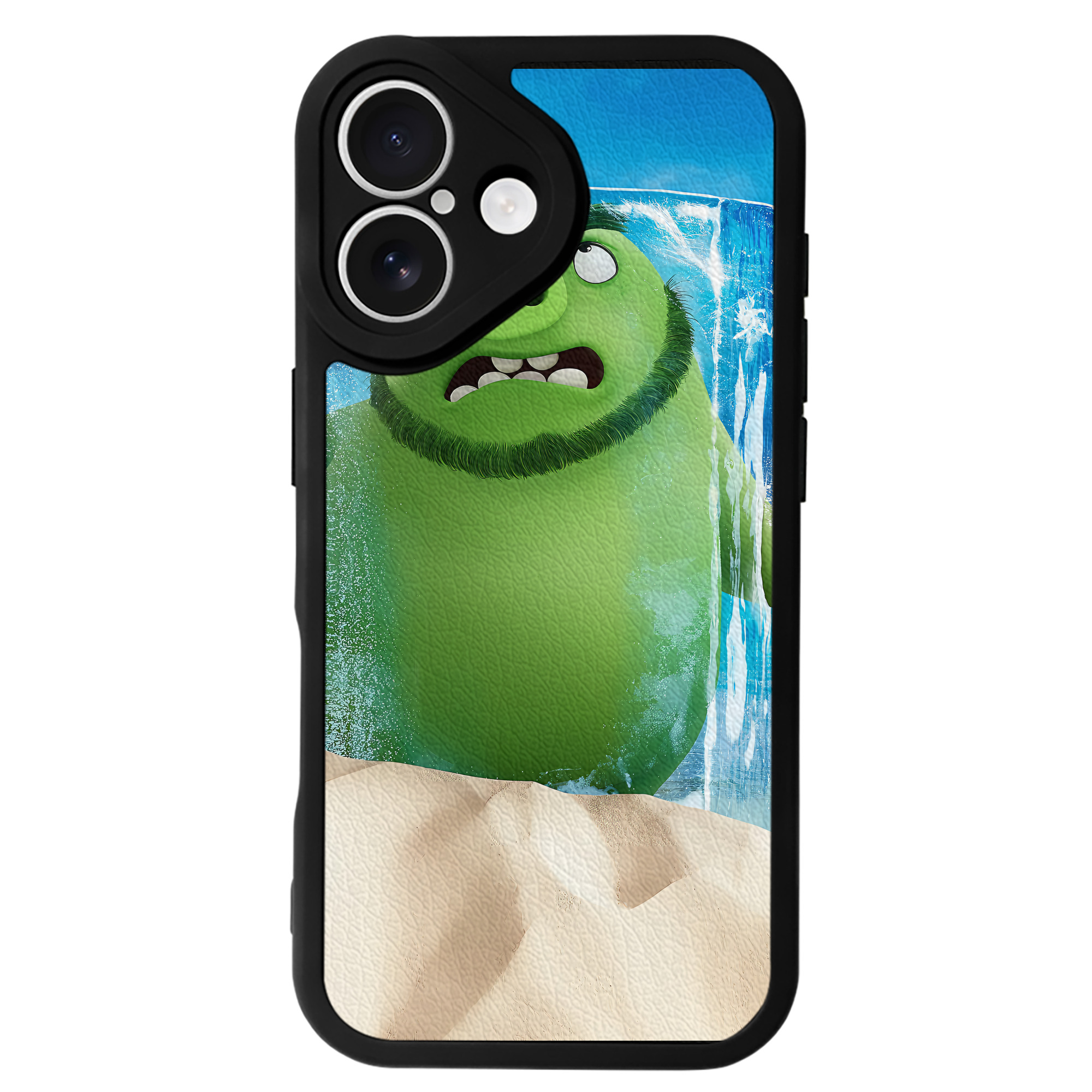（画像用） Angry Birds アングリーバード 【iPhone 16シリーズ対応】シリコンスマホケース（レザー調） 材質：シリコン